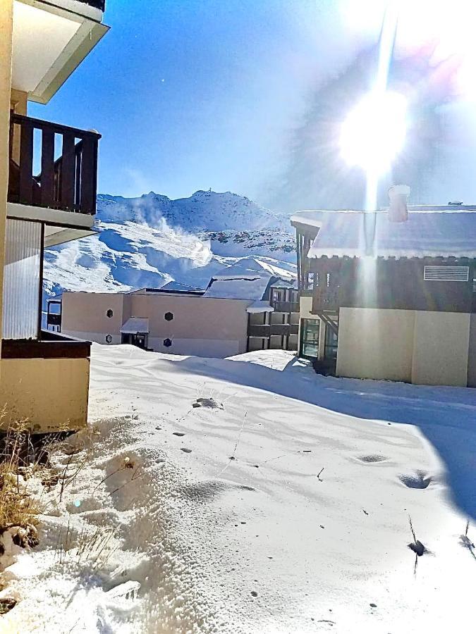Appartement Chaleureux Au Pied Des Pistes, 4 Personnes, Wifi Val Thorens Kültér fotó